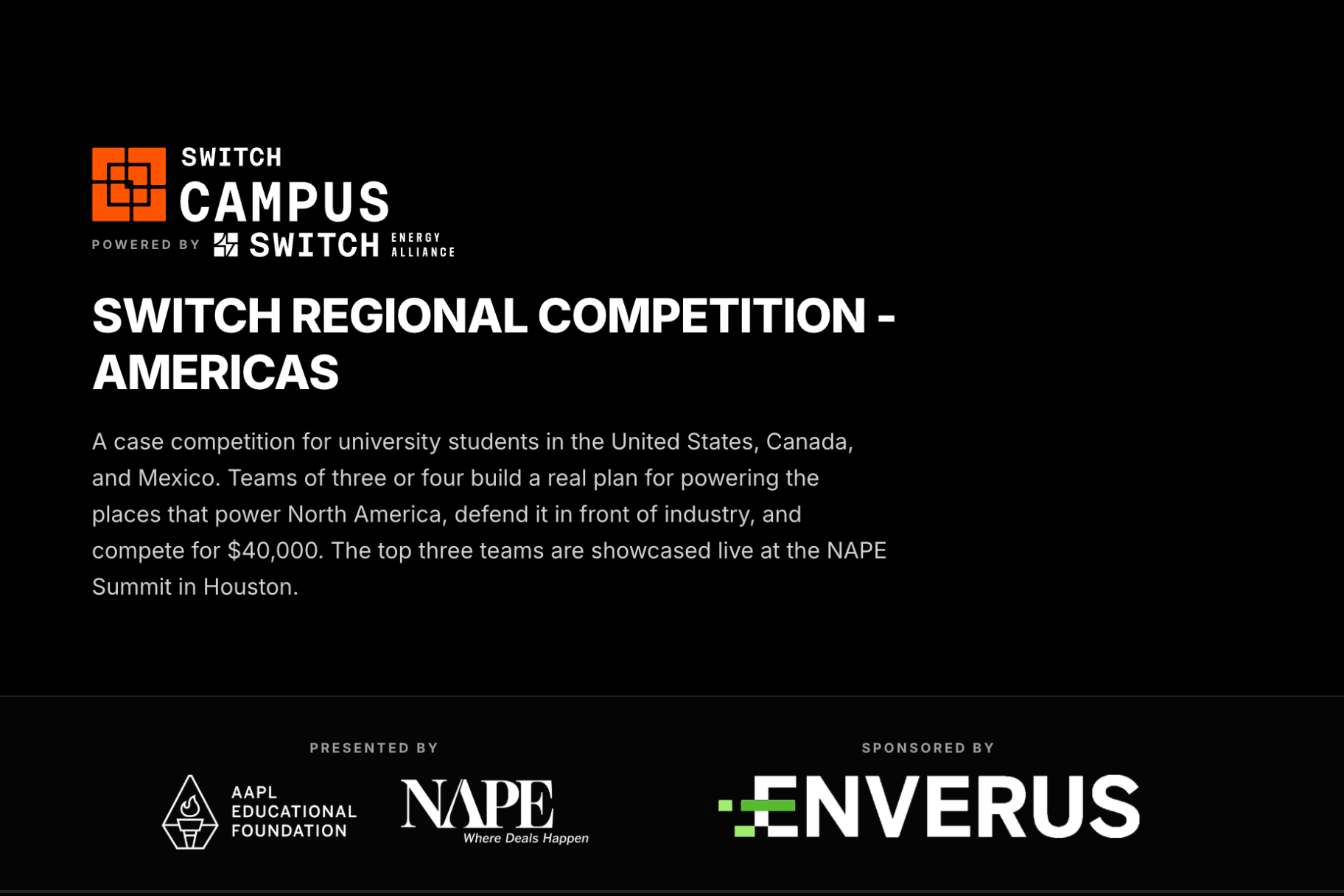 Energy Case Competition