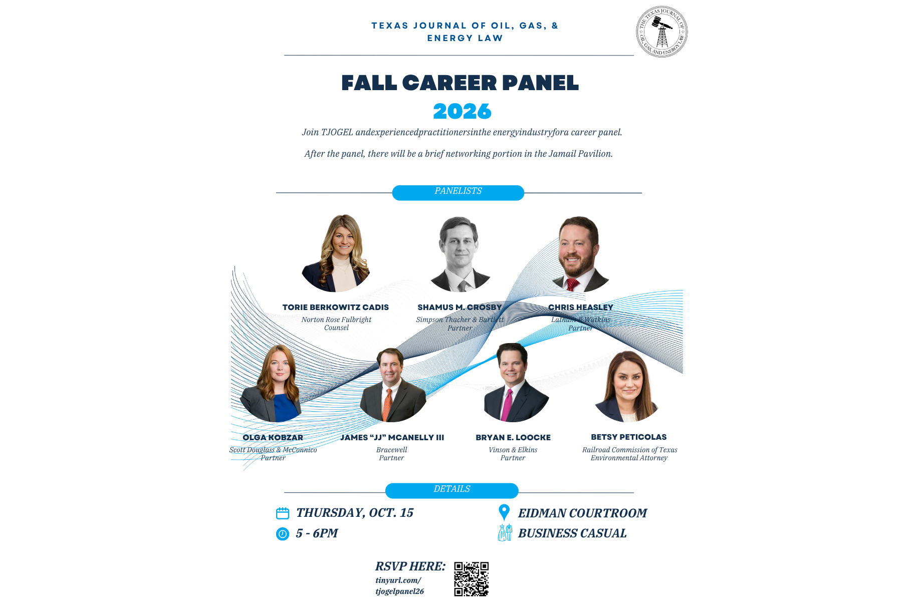 TJOGEL Fall Career Panel