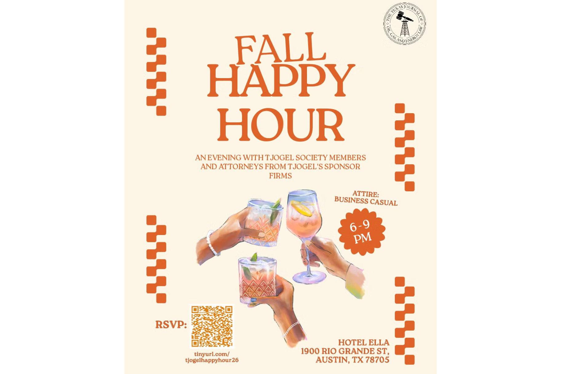 TJOGEL Fall Happy Hour